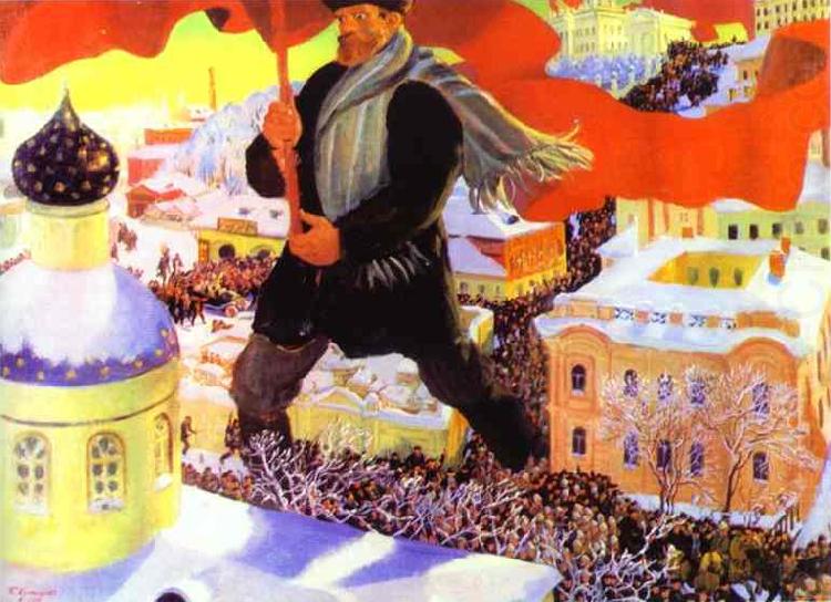 Bolshevik, Boris Kustodiev